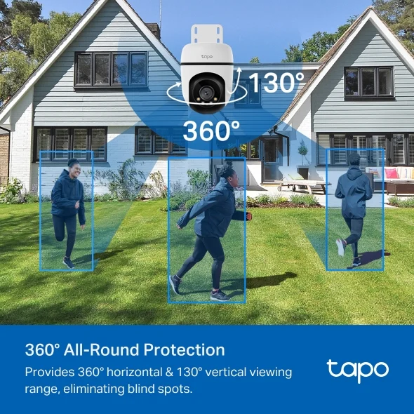 TP Link Tapo C500 Outdoor Pan Tilt Wi Fi Camera F