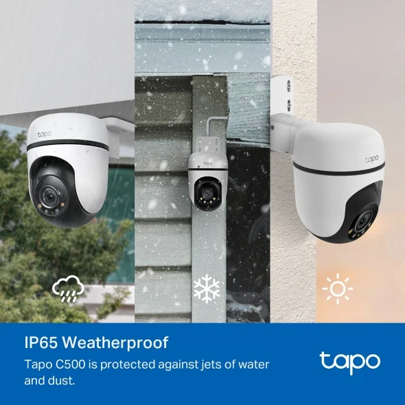 TP Link Tapo C500 Outdoor Pan Tilt Wi Fi Camera J