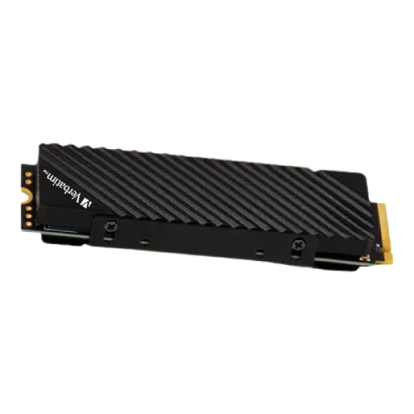 Alternative view of Verbatim Vi7000G NVMe SSD with Heatsink for PS5