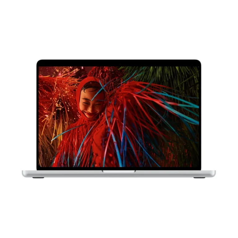 Apple MacBook Pro 14-inch with PROLED XDR Display in Silver, PROLED XDR front display
