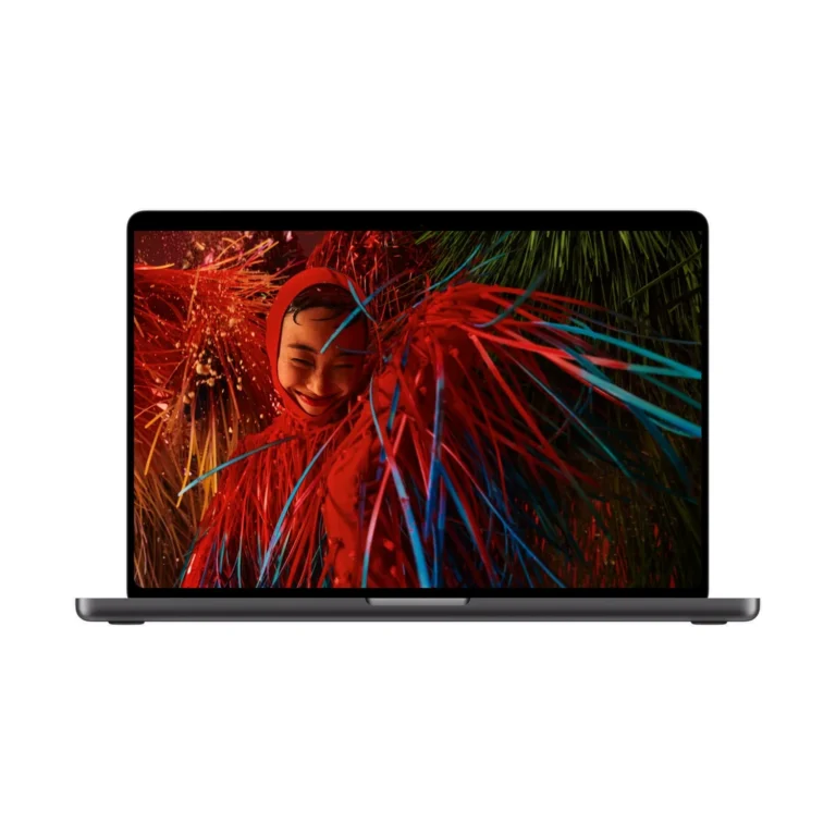 Apple MacBook Pro 16-inch with PROLED XDR Display in Space Black, PROLED XDR front display