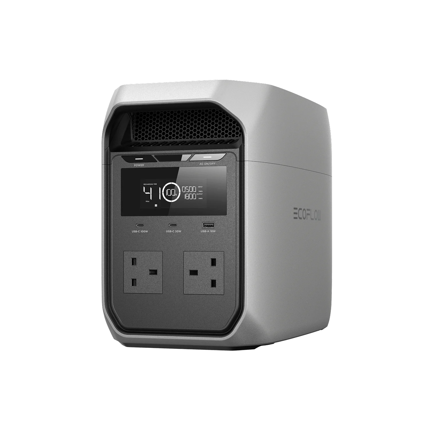 EcoFlow DELTA 3 Classic, UK three-quarter view