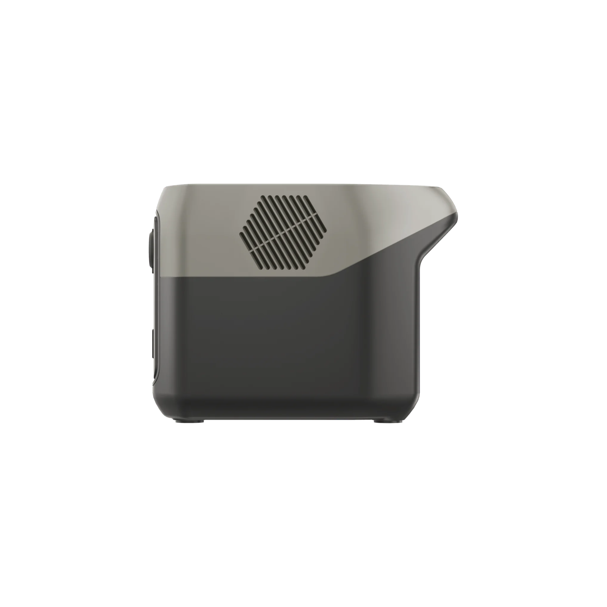 EcoFlow RIVER 2 Max, side ventilation and handle