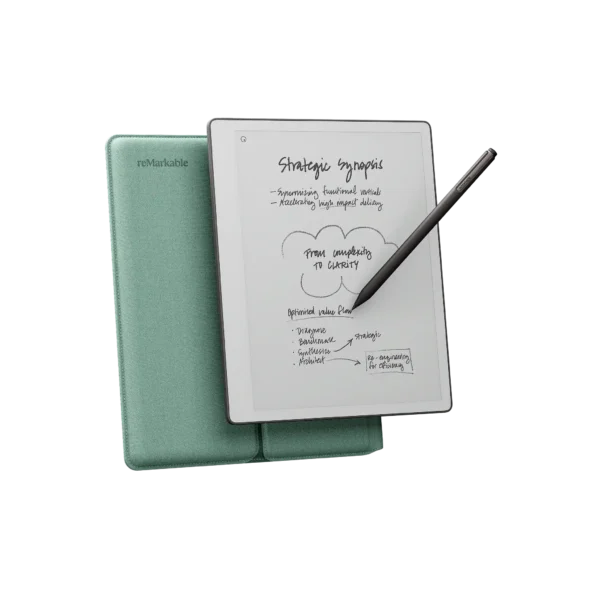 reMarkable Paper Pure with Marker Plus and Sleeve Folio