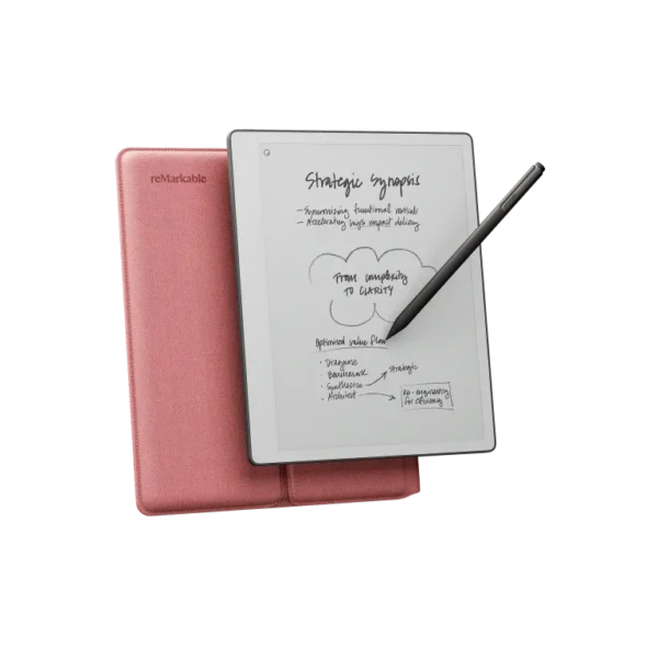 reMarkable Paper Pure with Marker Plus and Sleeve Folio